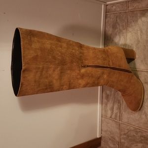 Size 9 1/2, calf high boots from shien